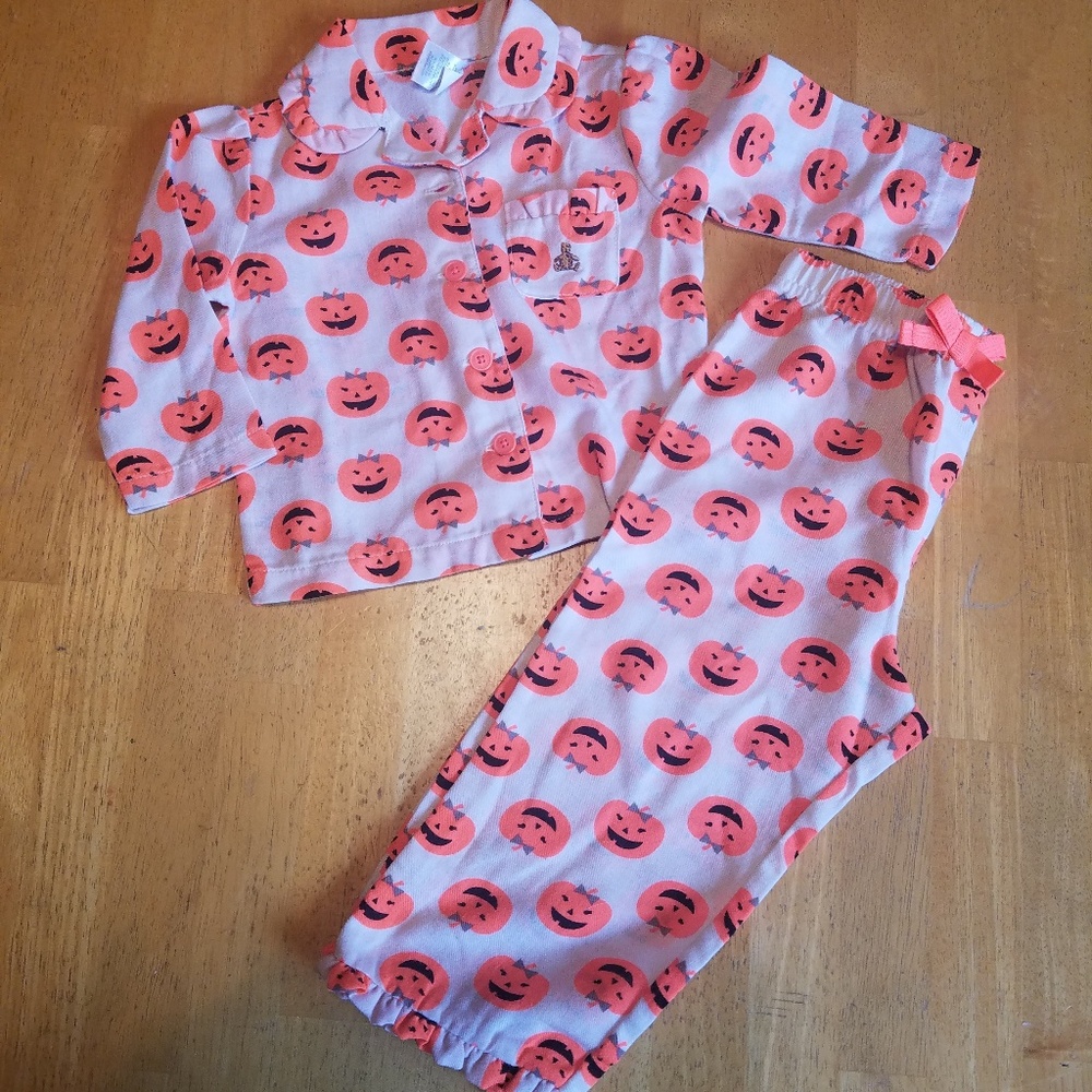 Baby Gap Pumpkin Pajamas